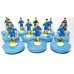 Subbuteo AndrewTable Soccer Suzuki Moto GP Team on Classic Hasbro Bases custom team